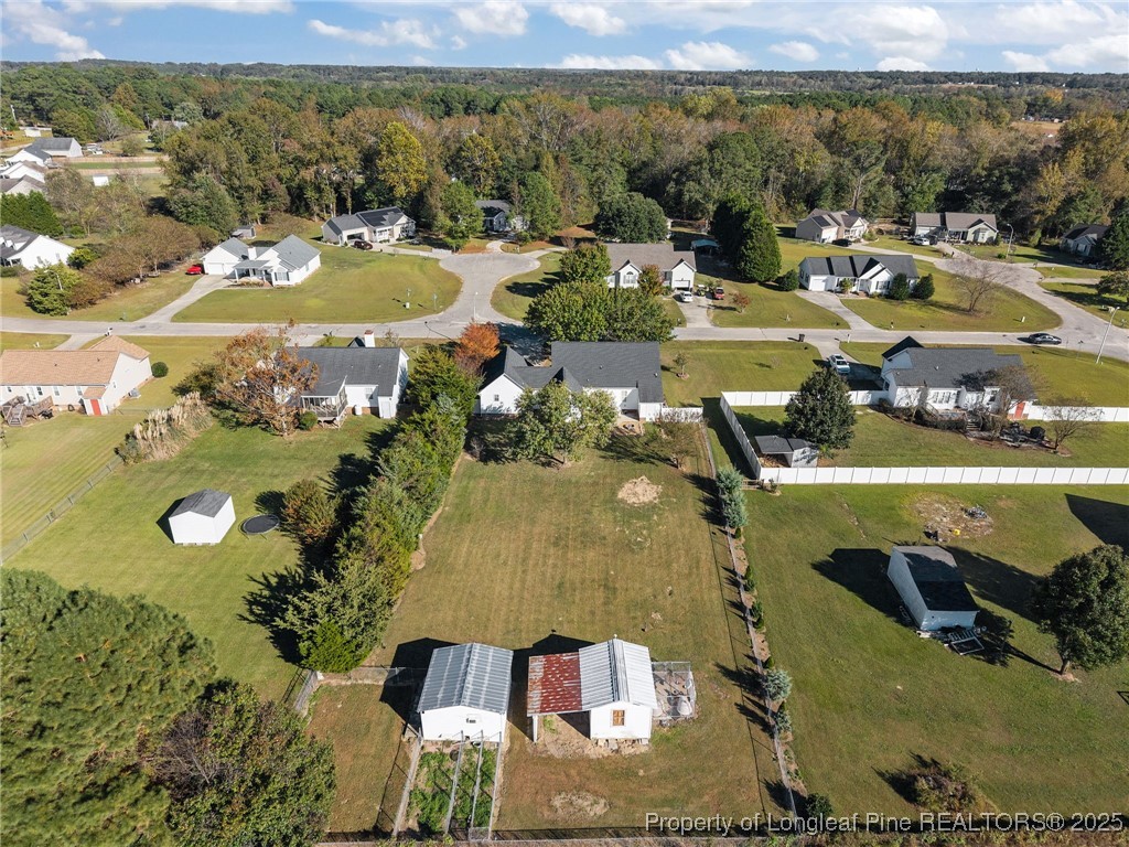 262 River Birch Run Coats, NC 27521 - Photo 6 of 49 an aerial view of residential houses with outdoor space