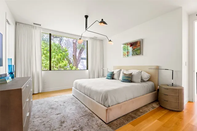 a white bath tub sitting in a bathroom