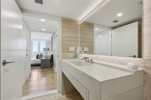 a view of a lake with outdoor space