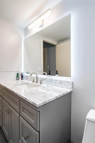 a view of a city and a patio