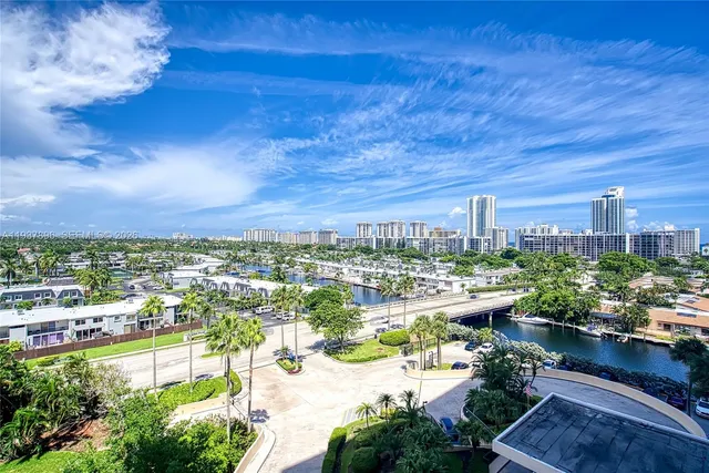 a city view from a balcony