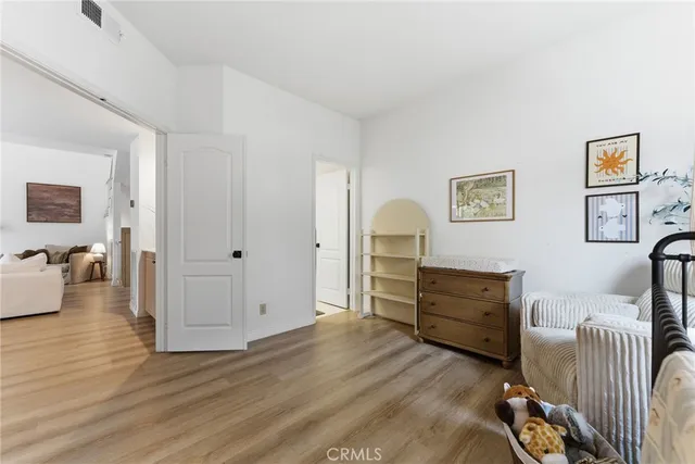 a view of livingroom with furniture and wooden floor