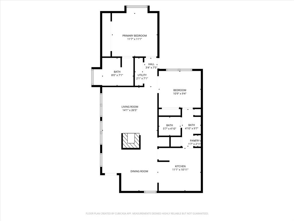321 Gregory Lane Grand Prairie, TX 75052 - Photo 27 of 27 a picture of a floor plan