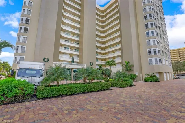 a view of a building and a yard