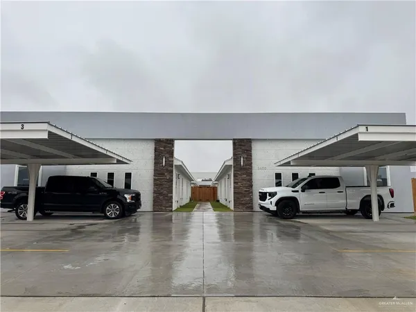 a car parked in the parking area