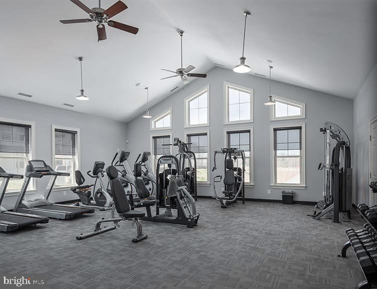 3458 Jacobs Ford Way Hanover, MD 21076 - Photo 39 of 39 a view of a room with gym equipment