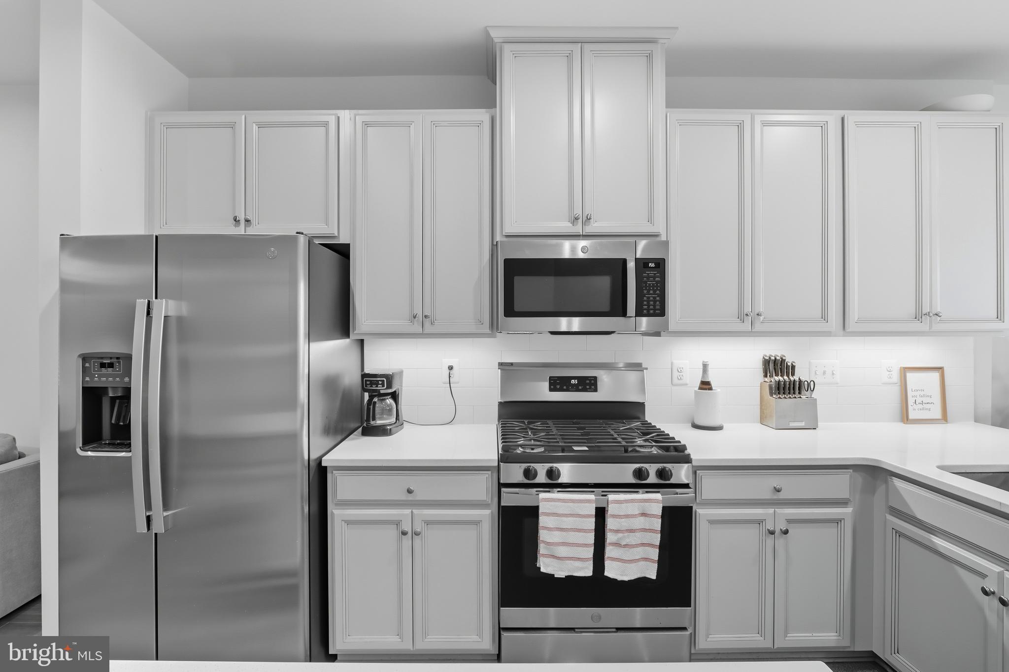 3458 Jacobs Ford Way Hanover, MD 21076 - Photo 8 of 39 a kitchen with cabinets stainless steel appliances and a counter space