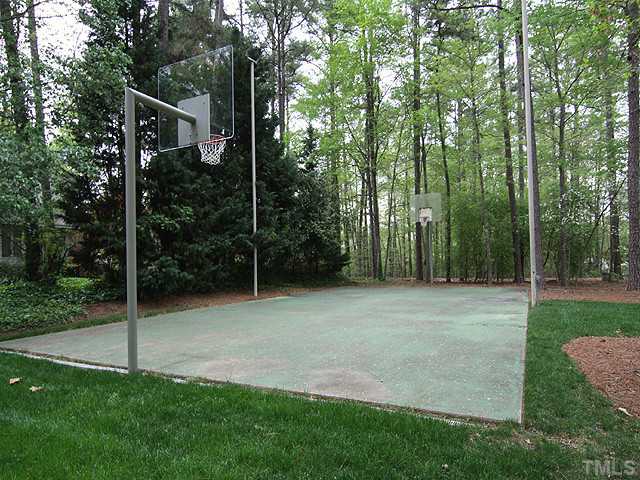 205 Beckley Court Raleigh, NC 27615 - Photo 21 of 25 Full Court Basketball Lit For Night Play
