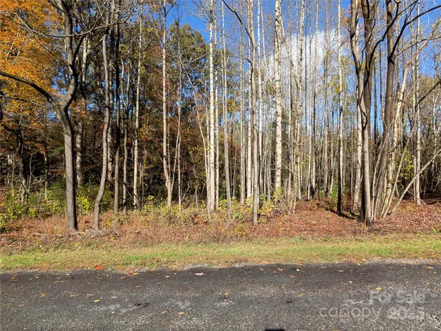 a view of a backyard of the house