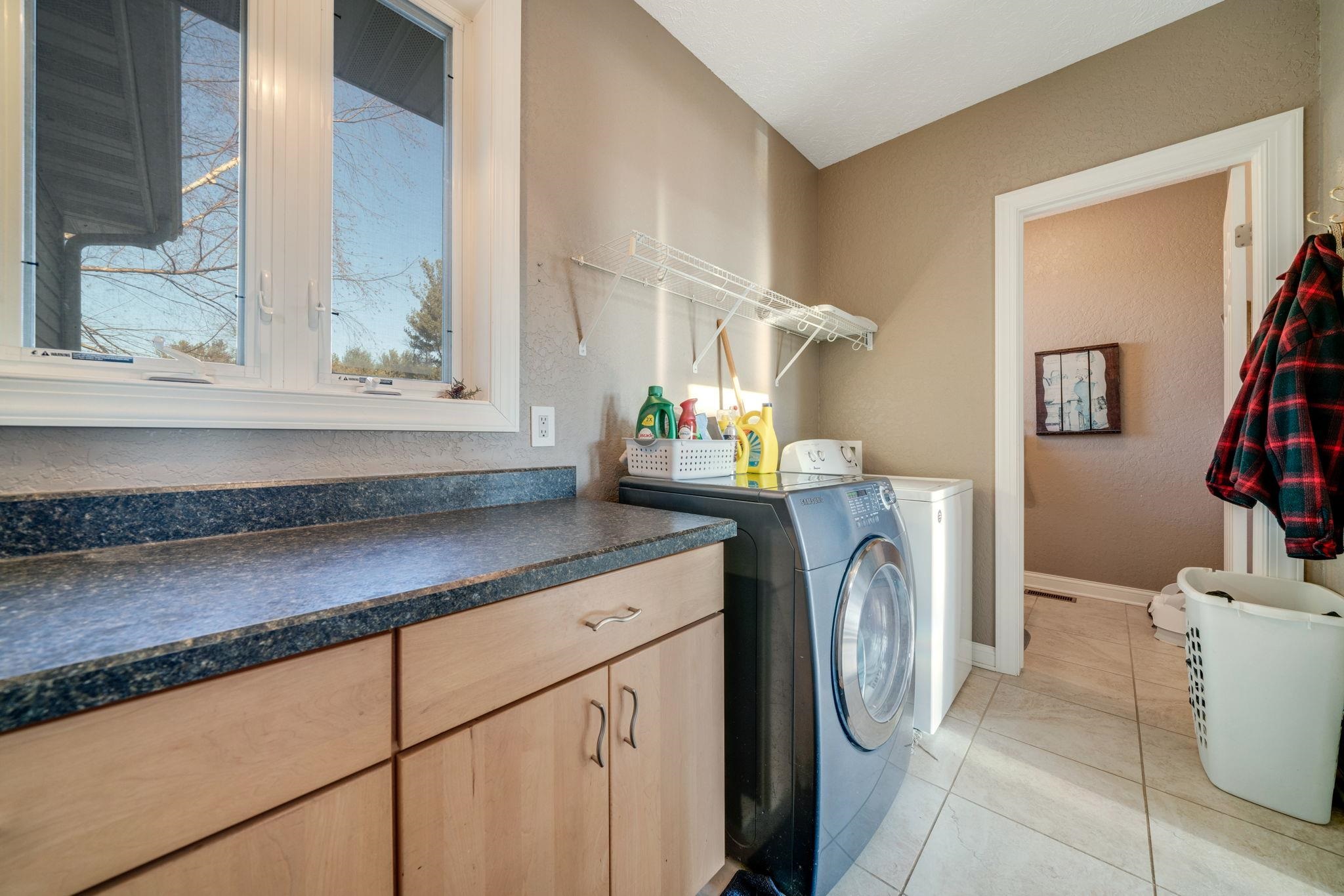 4092 West Pond Road Leaf River, IL 61047 - Photo 14 of 71 a utility room with dryer and washer