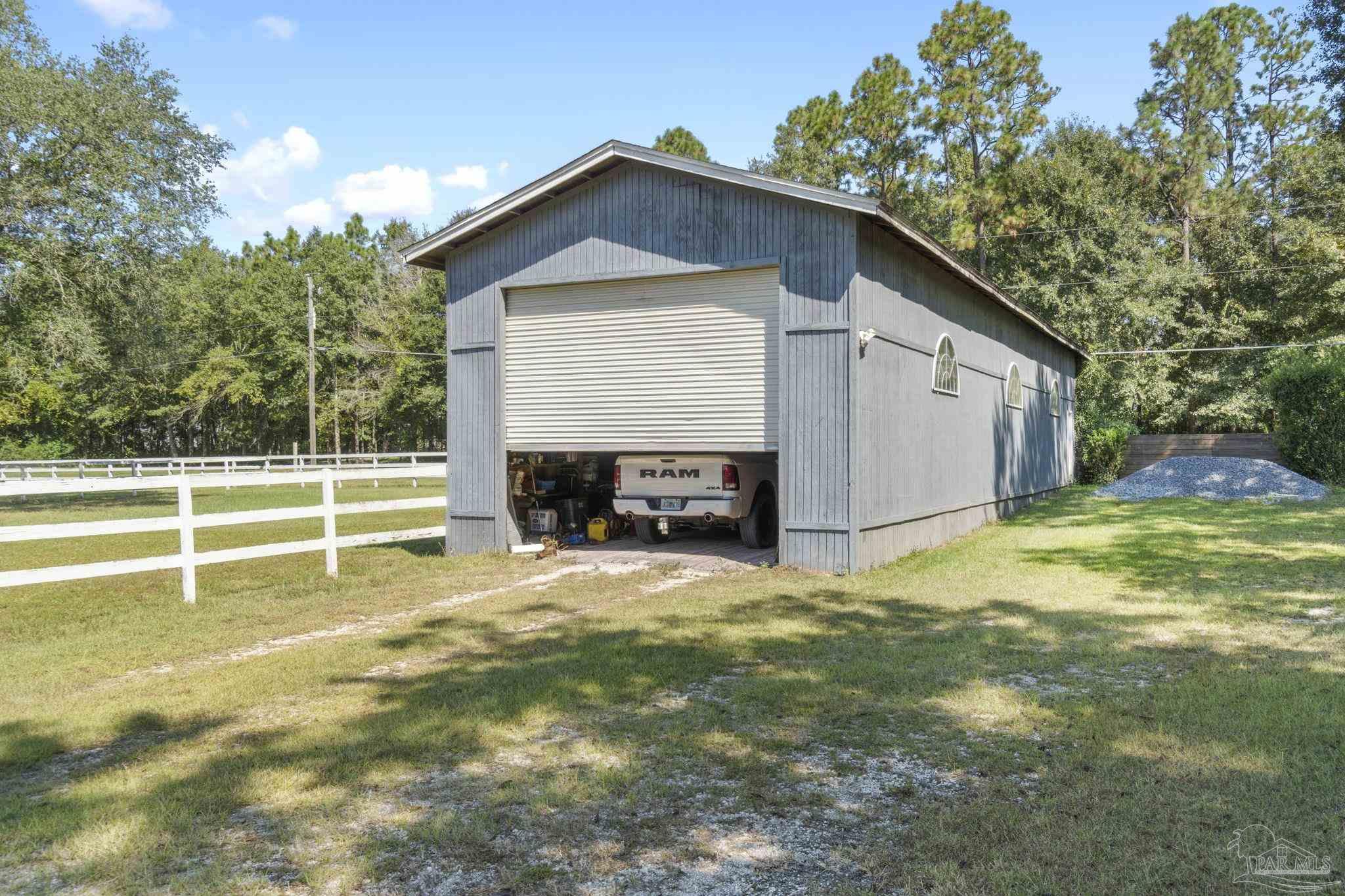 1911 Mathison Road Cantonment, FL 32533 - Photo 64 of 66 a view of a house with a backyard