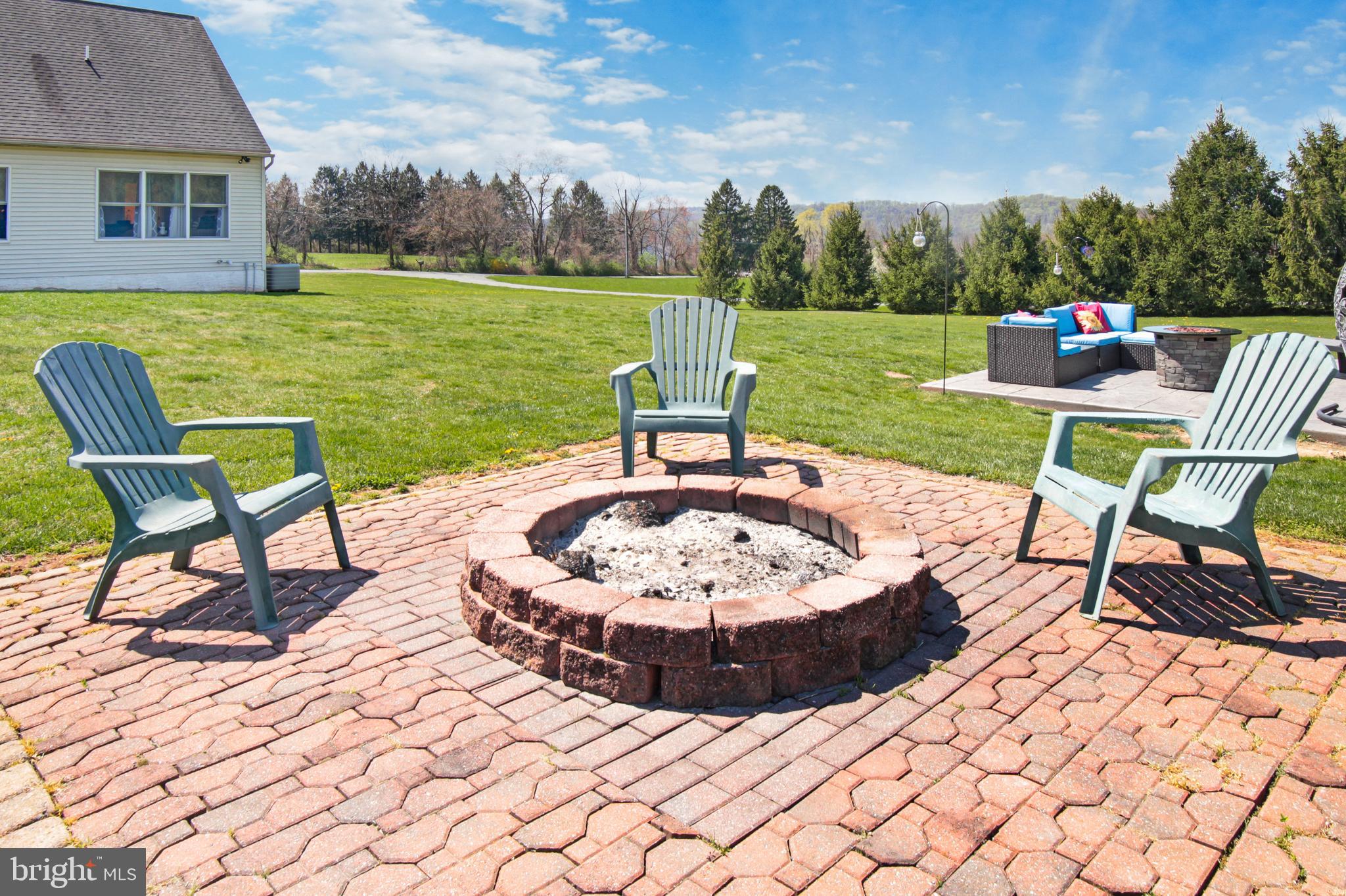 149 Kratz Road Birdsboro, PA 19508 - Photo 8 of 51 Fire Pit paver patio-Rear Yard