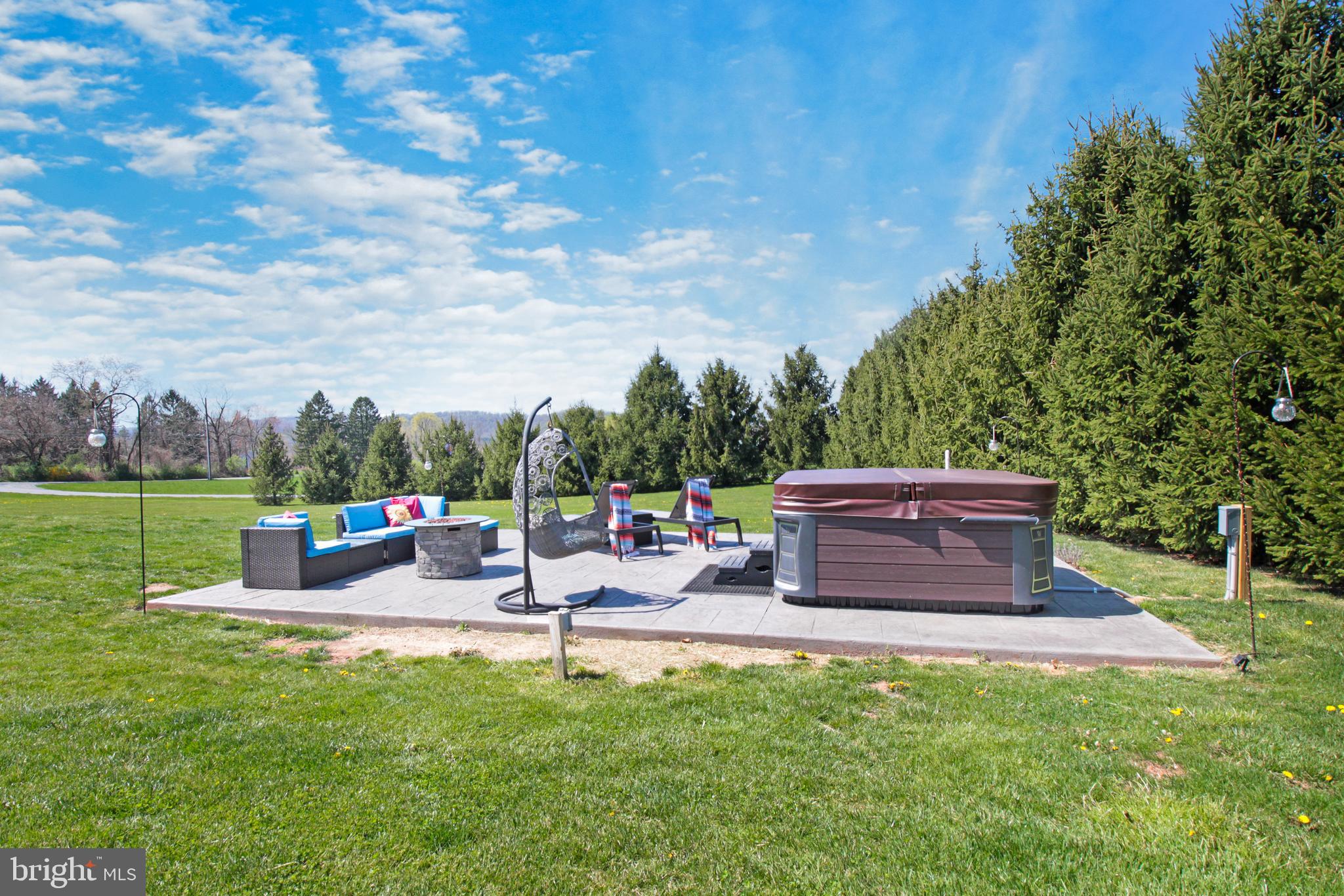 149 Kratz Road Birdsboro, PA 19508 - Photo 9 of 51 New Patterned concrete Patio with Hot Tub