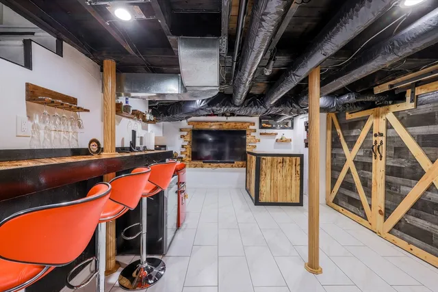 a view of storage and utility room