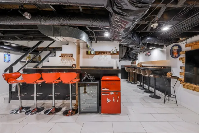 a view of storage and utility room