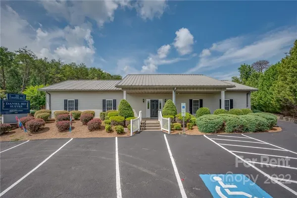 a view of a house with patio