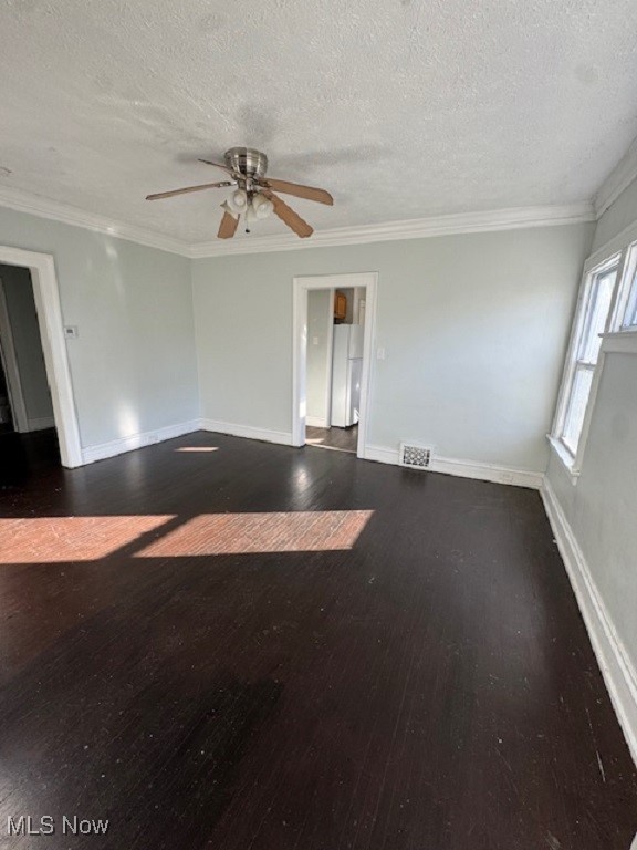 Unit #2 Dining Room with hardwood floors and neutral painting
