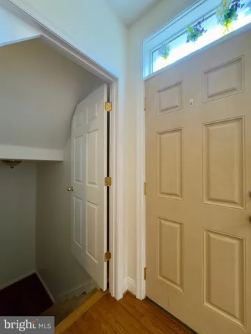 a view of front door