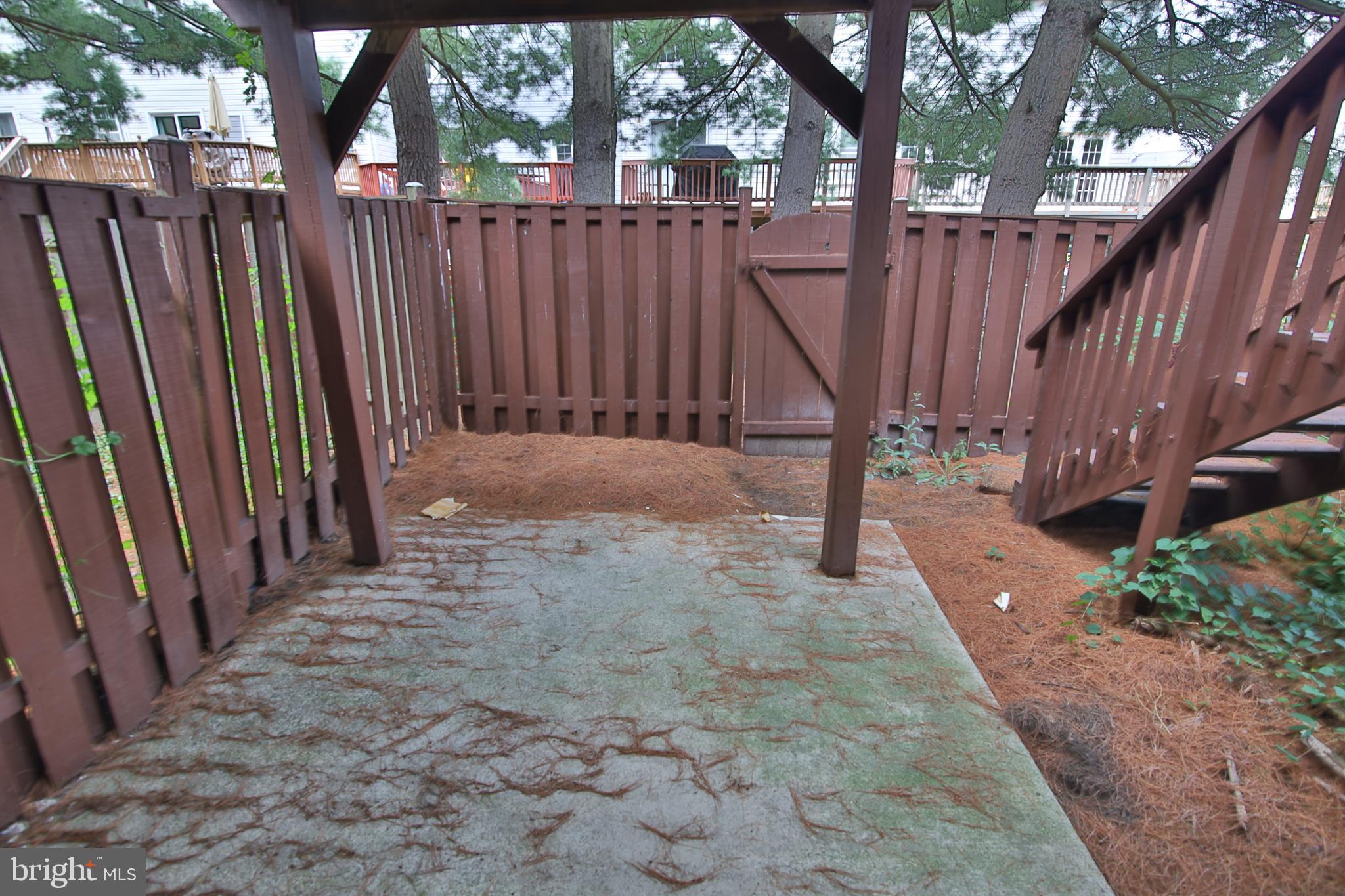 2142 Colonel Way Odenton, MD 21113 - Photo 25 of 25 Rear Patio