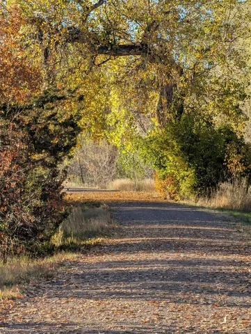 a view of a house with a street