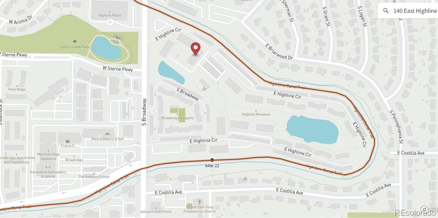 140 East Highline Circle, Unit 105 Centennial, CO 80122 - Photo 25 of 29 kids bathroom with a bathtub and mirror