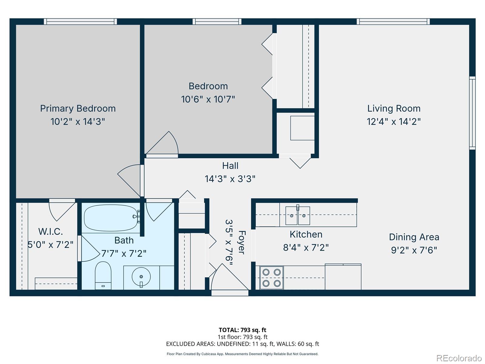 140 East Highline Circle, Unit 105 Centennial, CO 80122 - Photo 5 of 29 a picture of a bench in a room