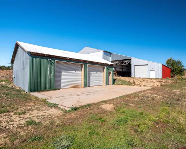 a house with trees in front of it