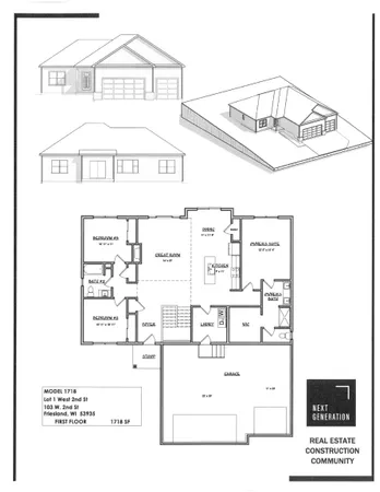 $389,900 | 103 2nd Street, Friesland, WI 53935