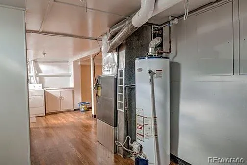 a view of a walk in closet