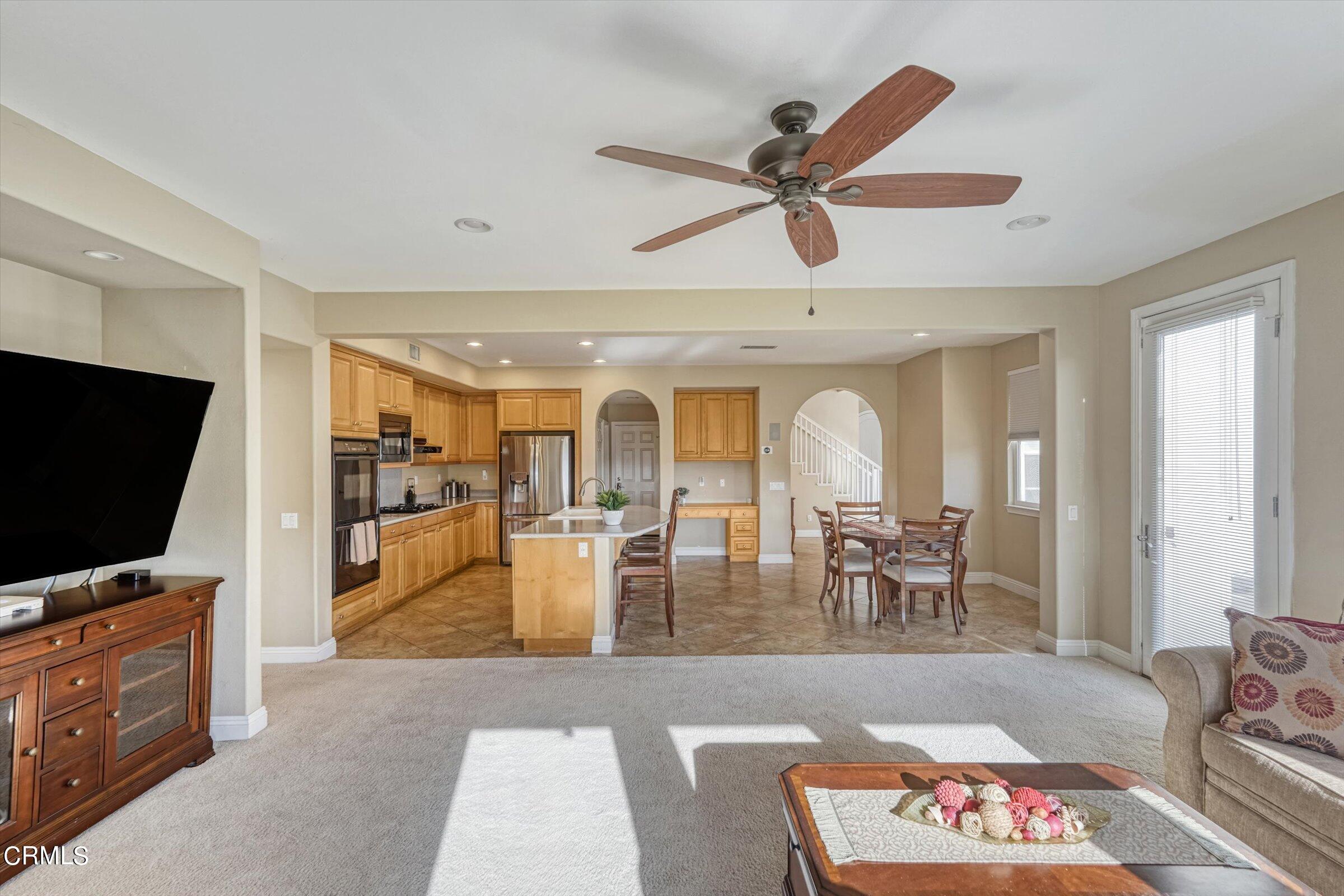 3315 Rising Star Avenue Simi Valley, CA 93063 - Photo 19 of 74 a living room with furniture and a flat screen tv