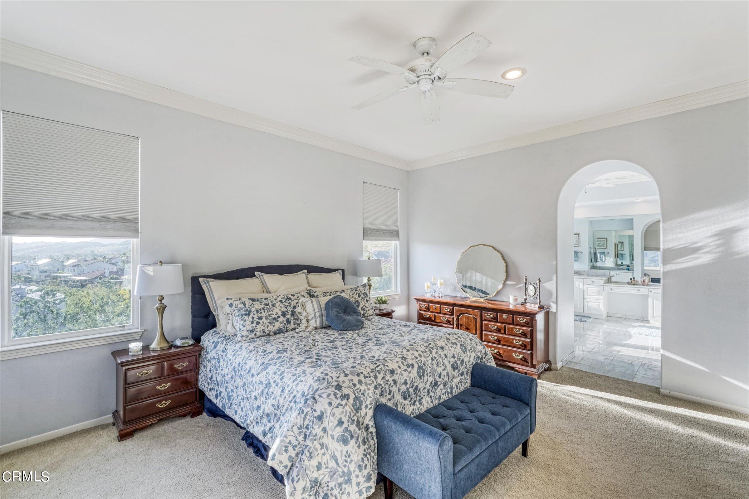 3315 Rising Star Avenue Simi Valley, CA 93063 - Photo 51 of 74 a bed room with a bed and a large window