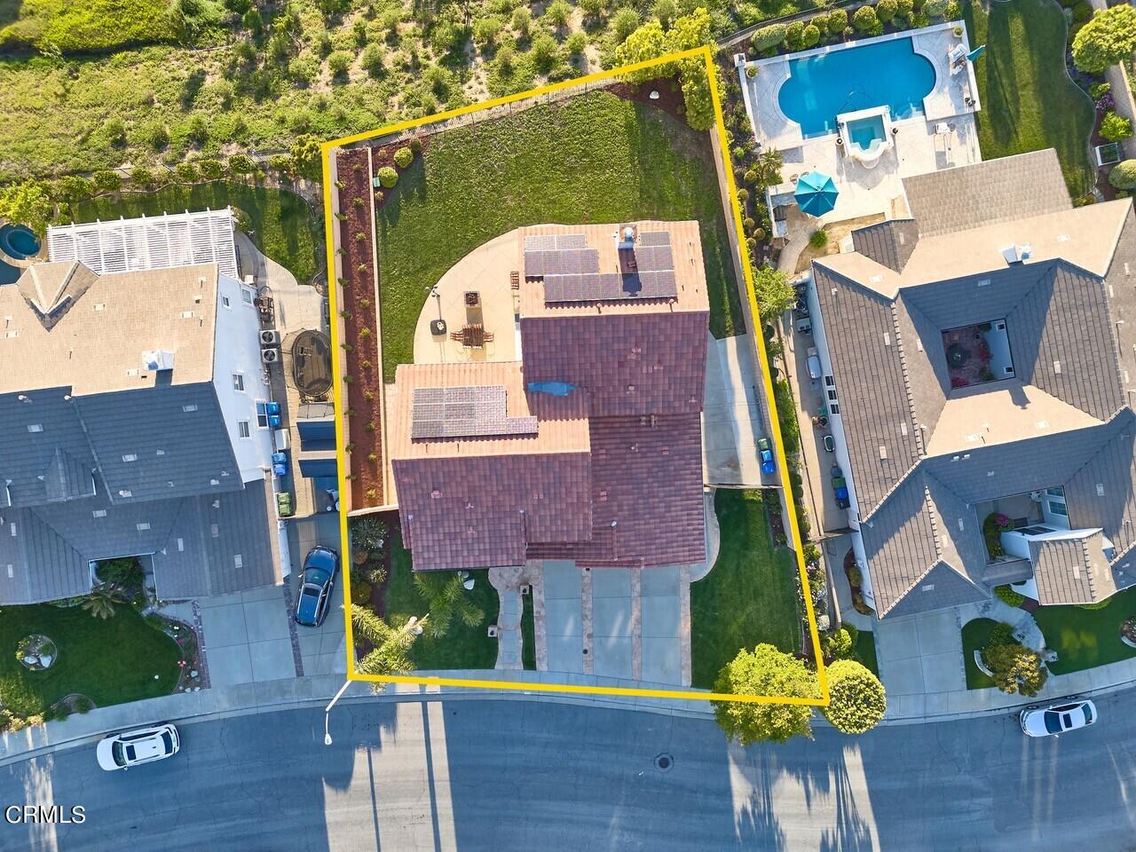 3315 Rising Star Avenue Simi Valley, CA 93063 - Photo 63 of 74 an aerial view of houses with outdoor space