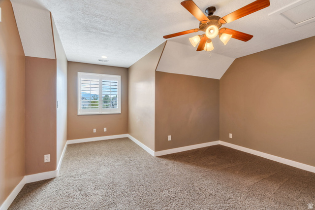 1355 West 1000 South Mapleton, UT 84664 - Photo 40 of 74 Bonus room featuring light carpet and a ceiling fan