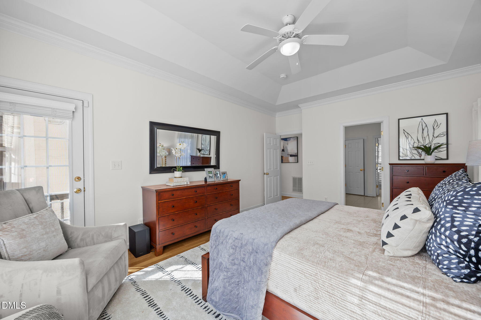13 Morgans Ridge Lane Durham, NC 27707 - Photo 23 of 53 a bedroom with a bed and furniture