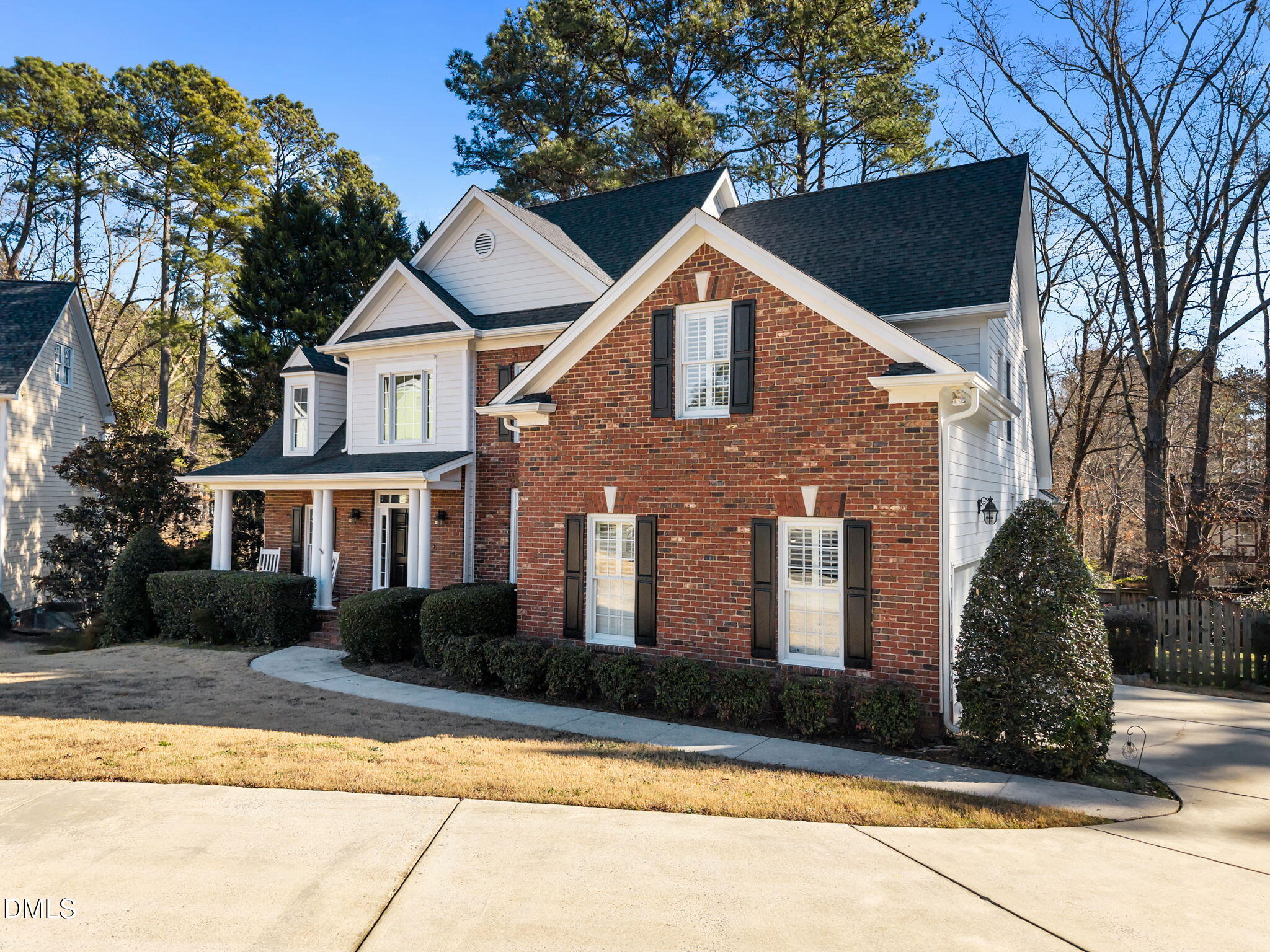 13 Morgans Ridge Lane Durham, NC 27707 - Photo 3 of 53 a front view of a house with a yard and garage