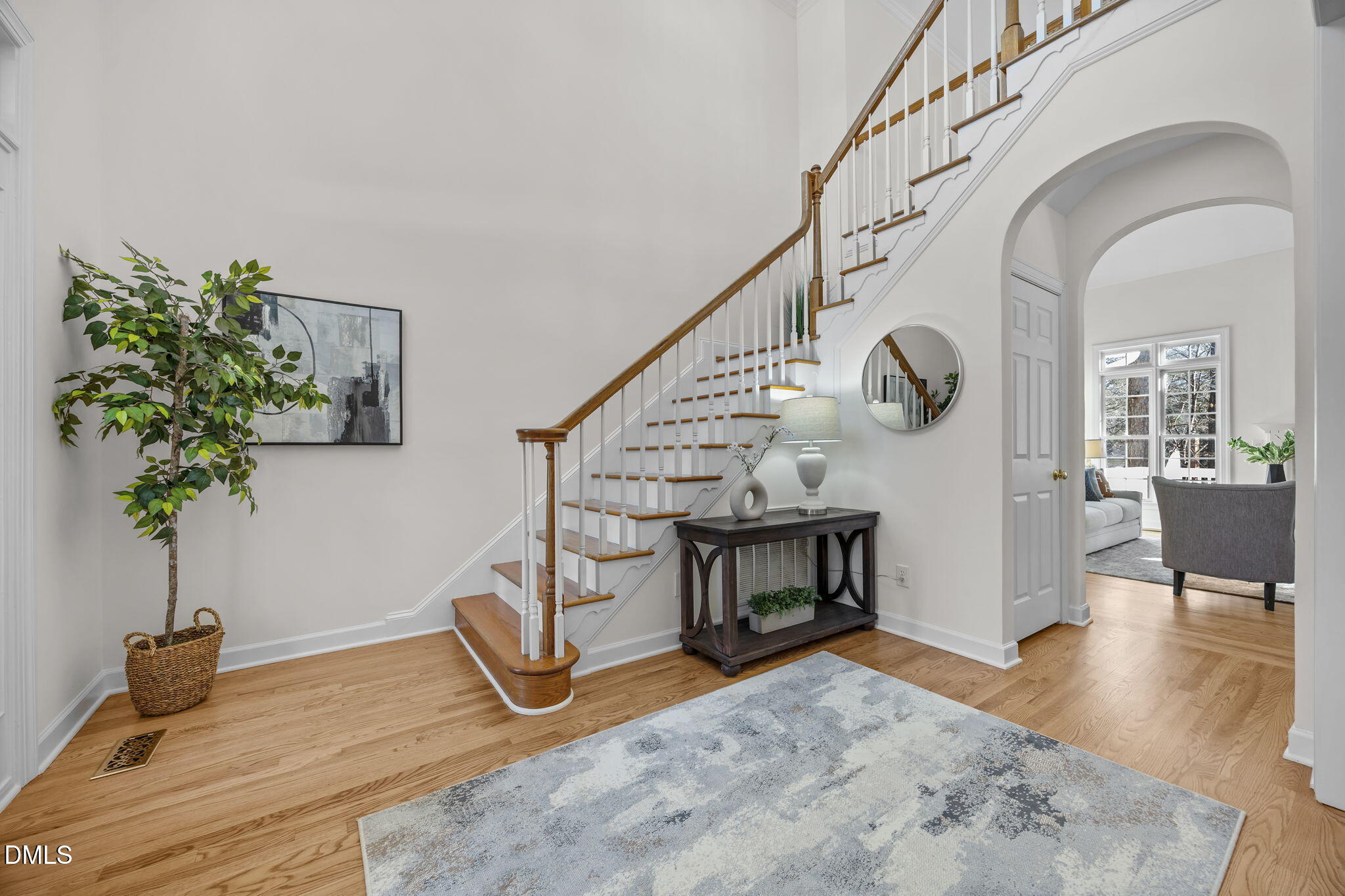13 Morgans Ridge Lane Durham, NC 27707 - Photo 35 of 53 a living room with furniture and a fireplace