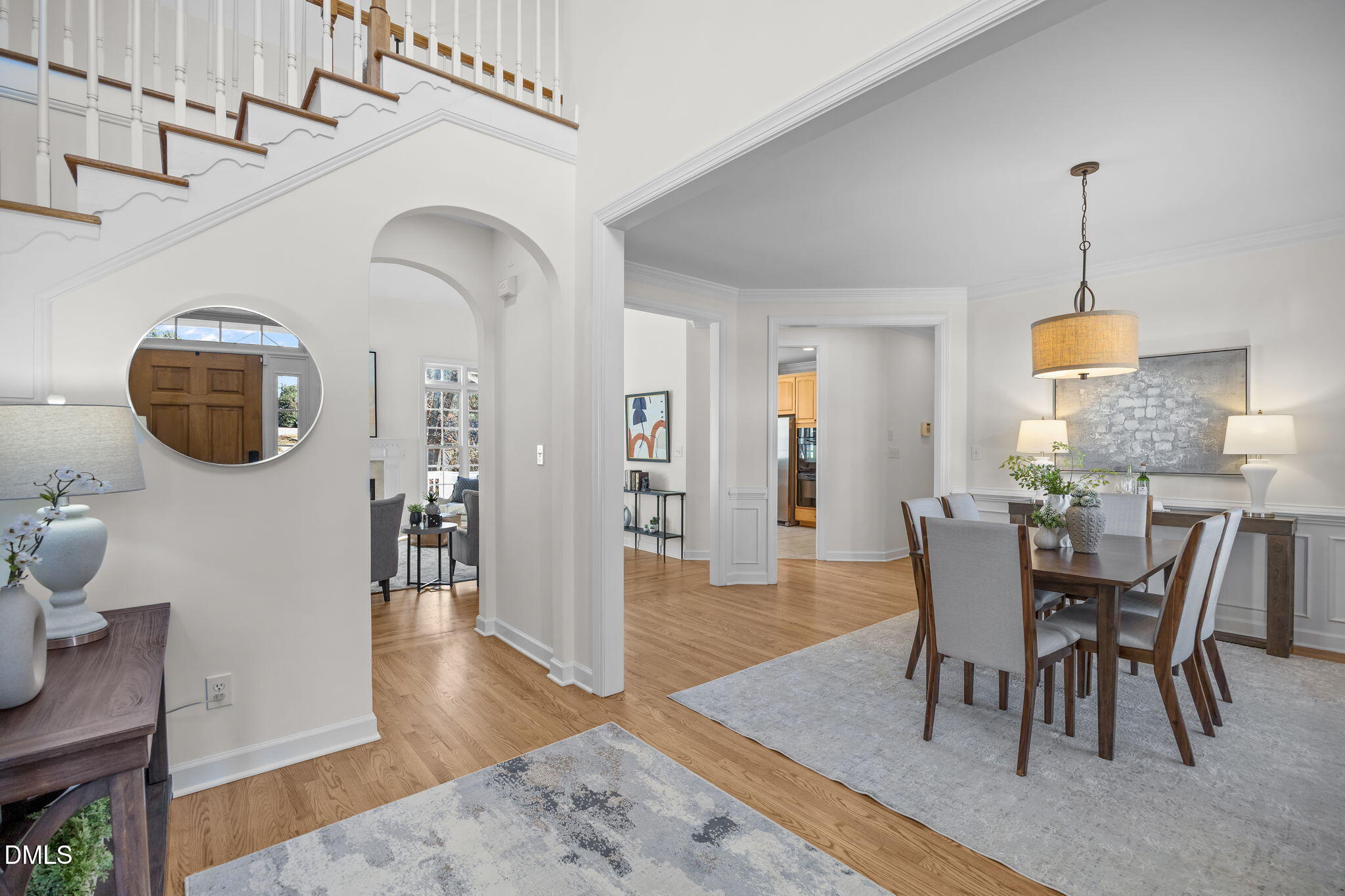 13 Morgans Ridge Lane Durham, NC 27707 - Photo 10 of 53 a view of a dining room with furniture