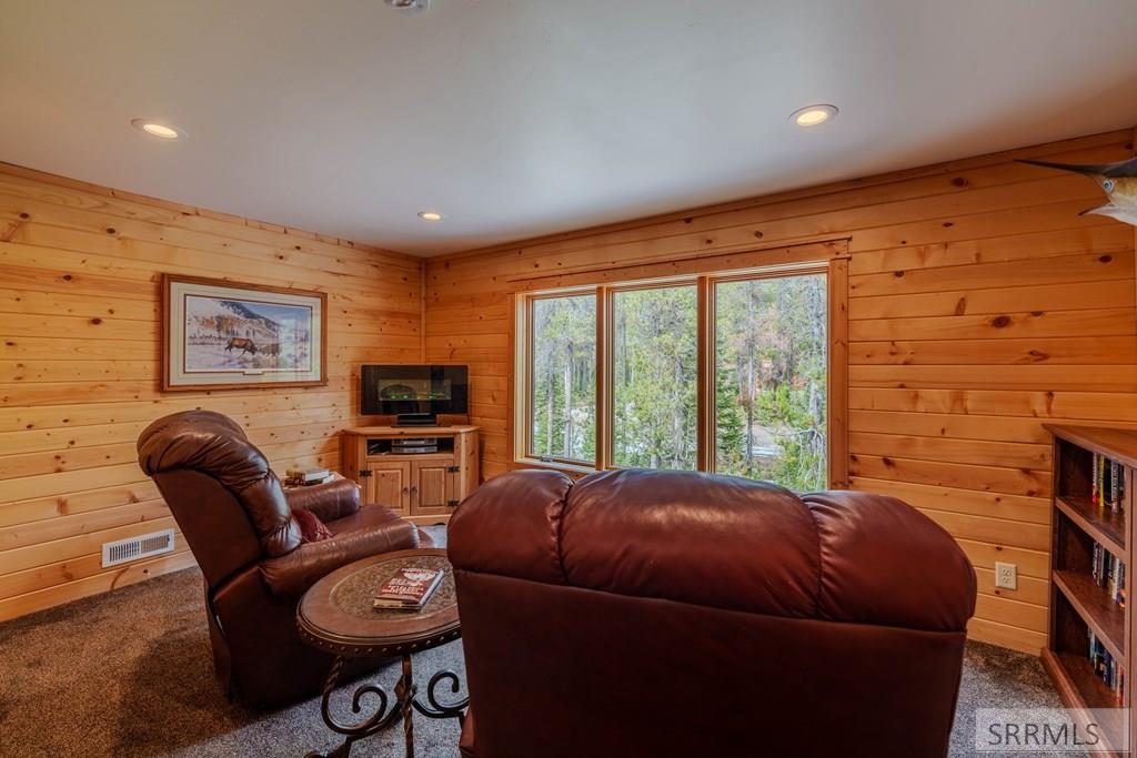 4030 Salt Lick Loop Road Island Park, ID 83429 - Photo 26 of 57 Den/Additional Bedroom , This room has amazing views - would make an exceptional office as well.