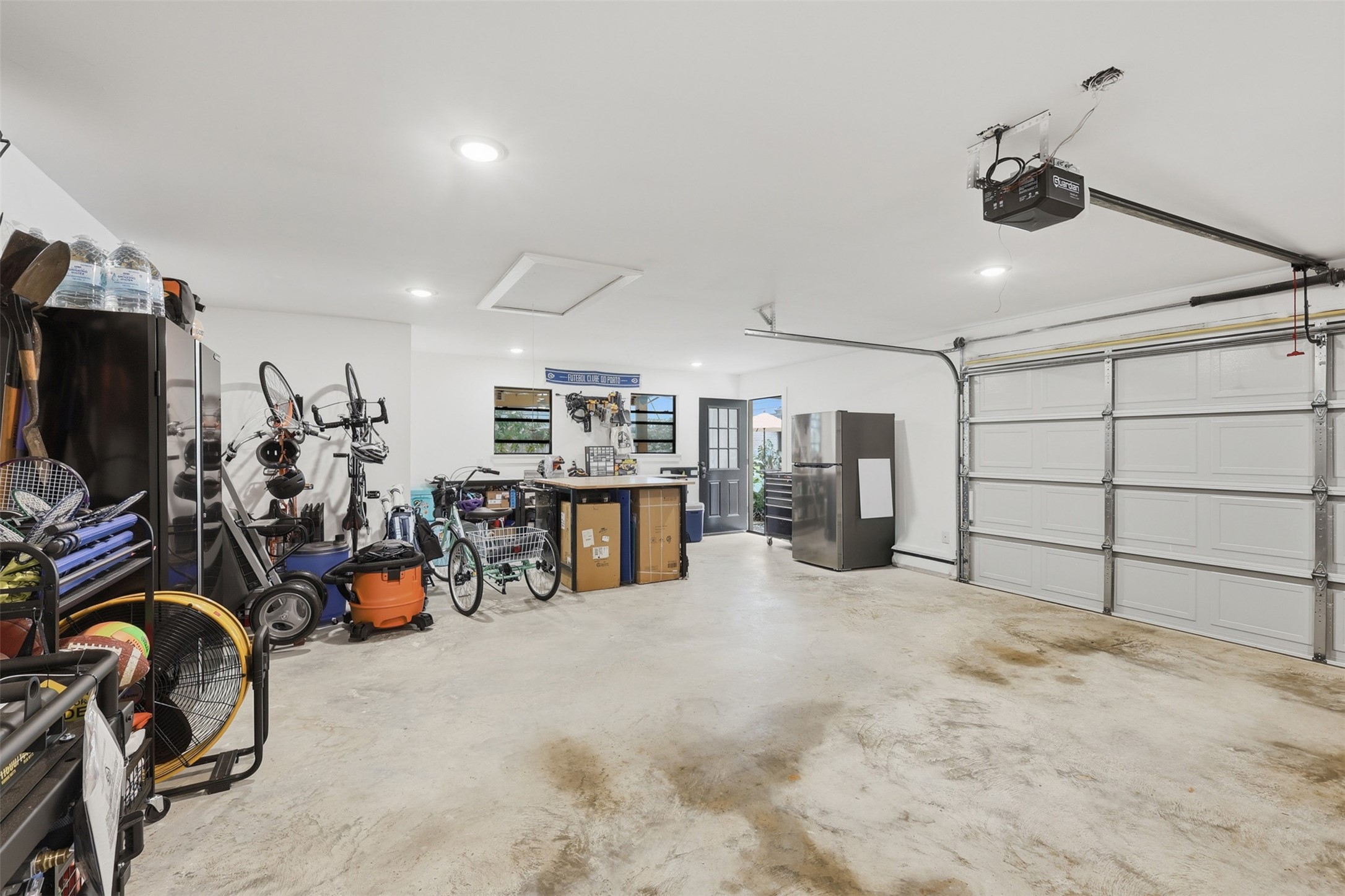 6126 Hickorycrest Drive Spring, TX 77389 - Photo 28 of 50 Another view of the garage showing plenty of space for tools, equipment, and organization.