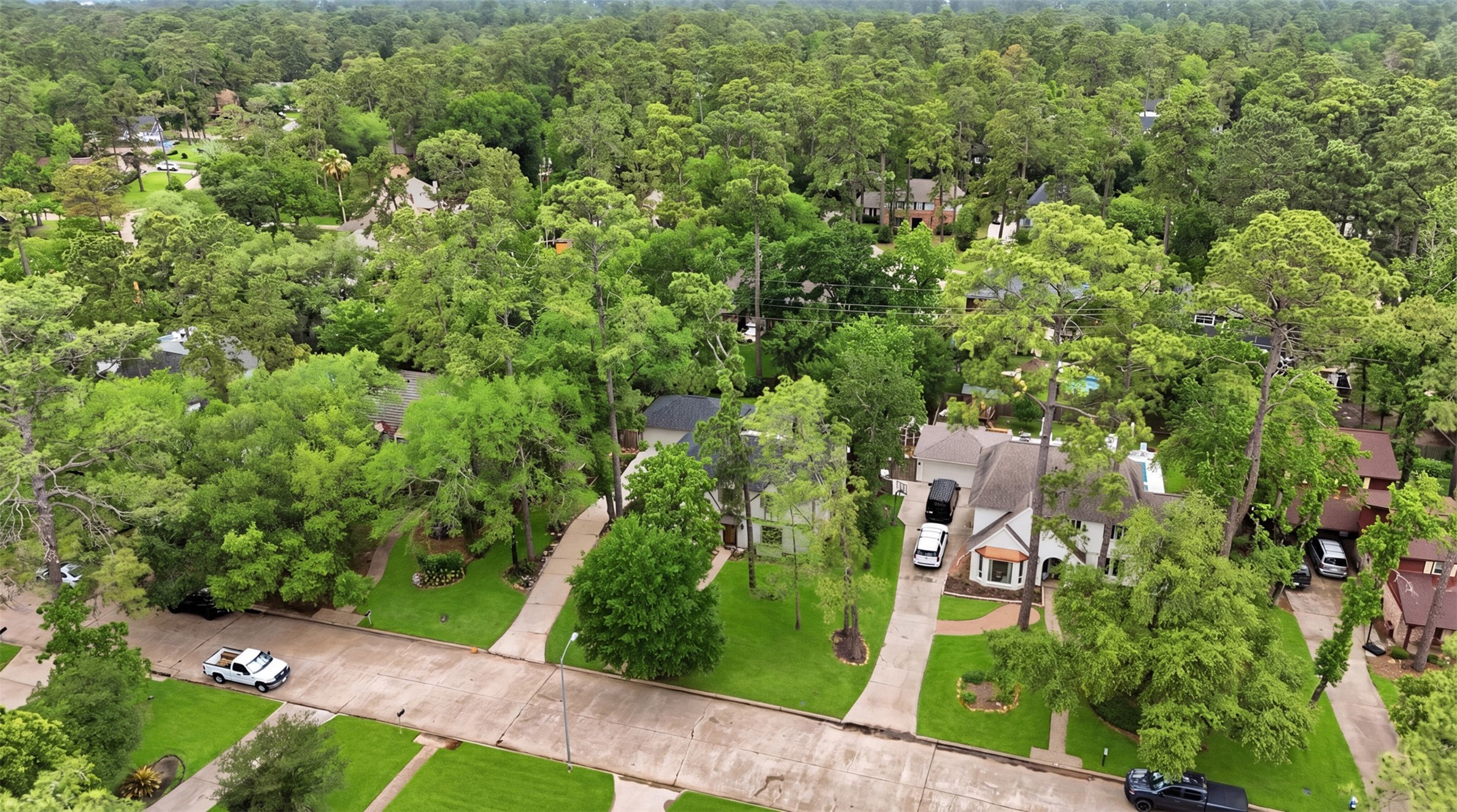 6126 Hickorycrest Drive Spring, TX 77389 - Photo 45 of 50 Bird’s-eye view showing the property’s location within the community.
