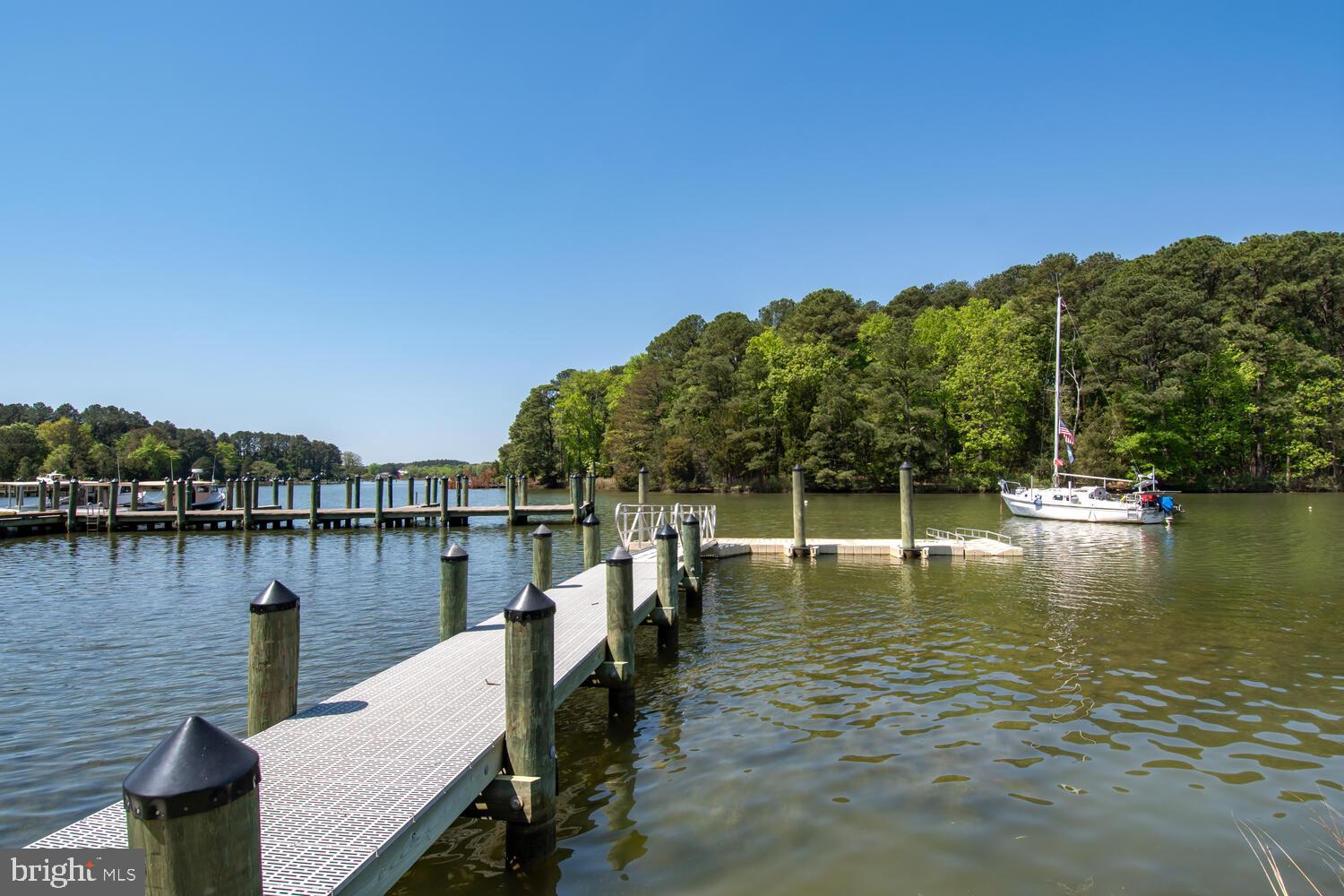 114 West Chestnut Street St. Michaels, MD 21663 - Photo 58 of 75 a view of a lake with a outdoor space