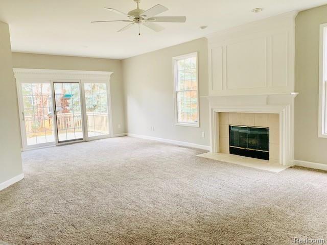 3699 Tremonte Circle Rochester, MI 48306 - Photo 3 of 24 FAMILY ROOM W/DOORWALL TO DECK