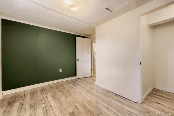 a view of empty room