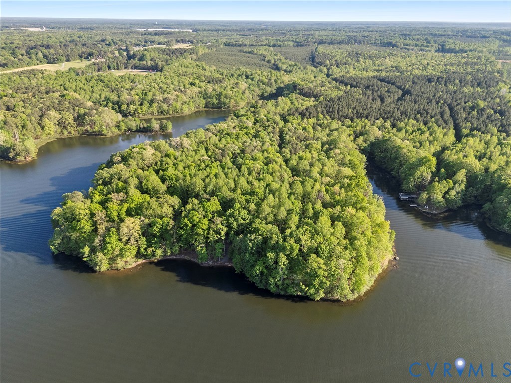 0 River Road Sutherland, VA 23885 - Photo 15 of 24 an aerial view of a house with a lake view