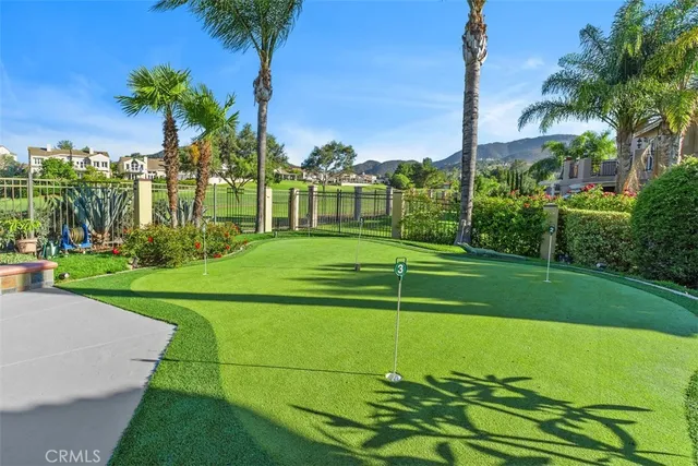 a view of a house with sitting area