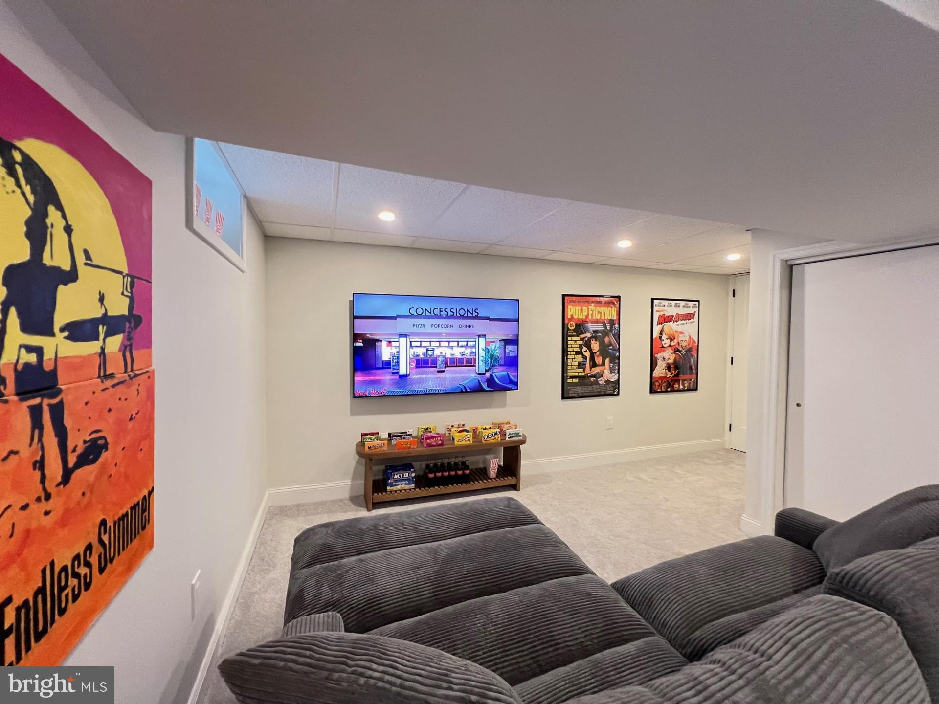 4735 Sheldon Street Philadelphia, PA 19127 - Photo 18 of 40 a theatre with furniture and a couch