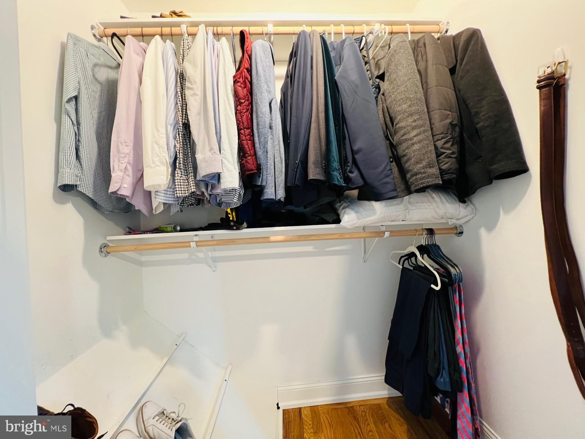 4735 Sheldon Street Philadelphia, PA 19127 - Photo 26 of 40 a view of walk in closet with clothes