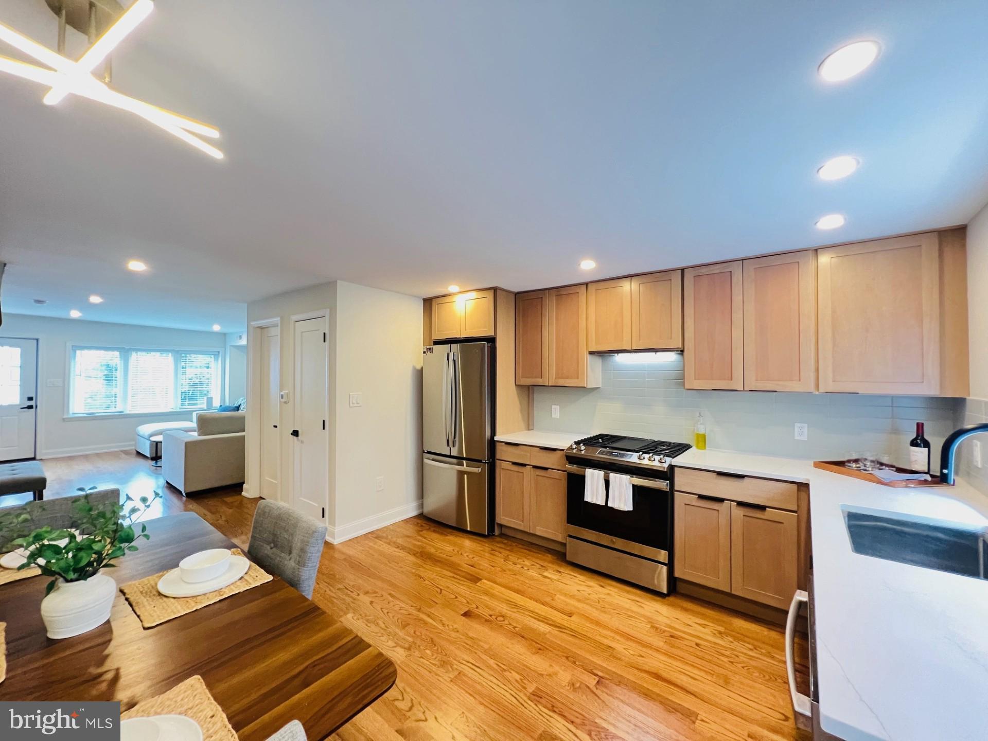 4735 Sheldon Street Philadelphia, PA 19127 - Photo 7 of 40 a kitchen with a sink appliances cabinets and a counter top space