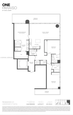 $12,000 | 3131 Northeast 7th Avenue, Unit 4401, Miami, FL 33137