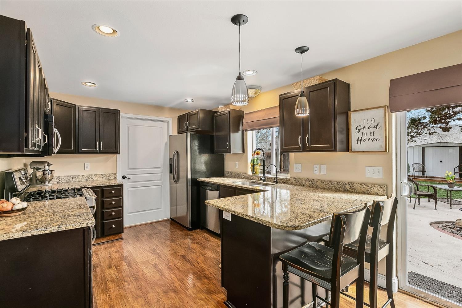 Nicely Updated Kitchen with lots of natu